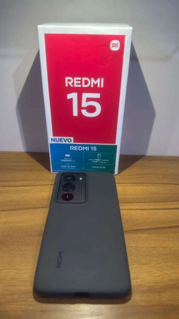 Xiomi Redmi 15 R$900 Este valor so ate o dia das maes - Celulares