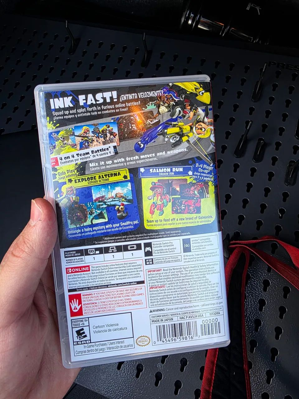 Jogo Splatoon 3 Nintendo Switch - Foto 2