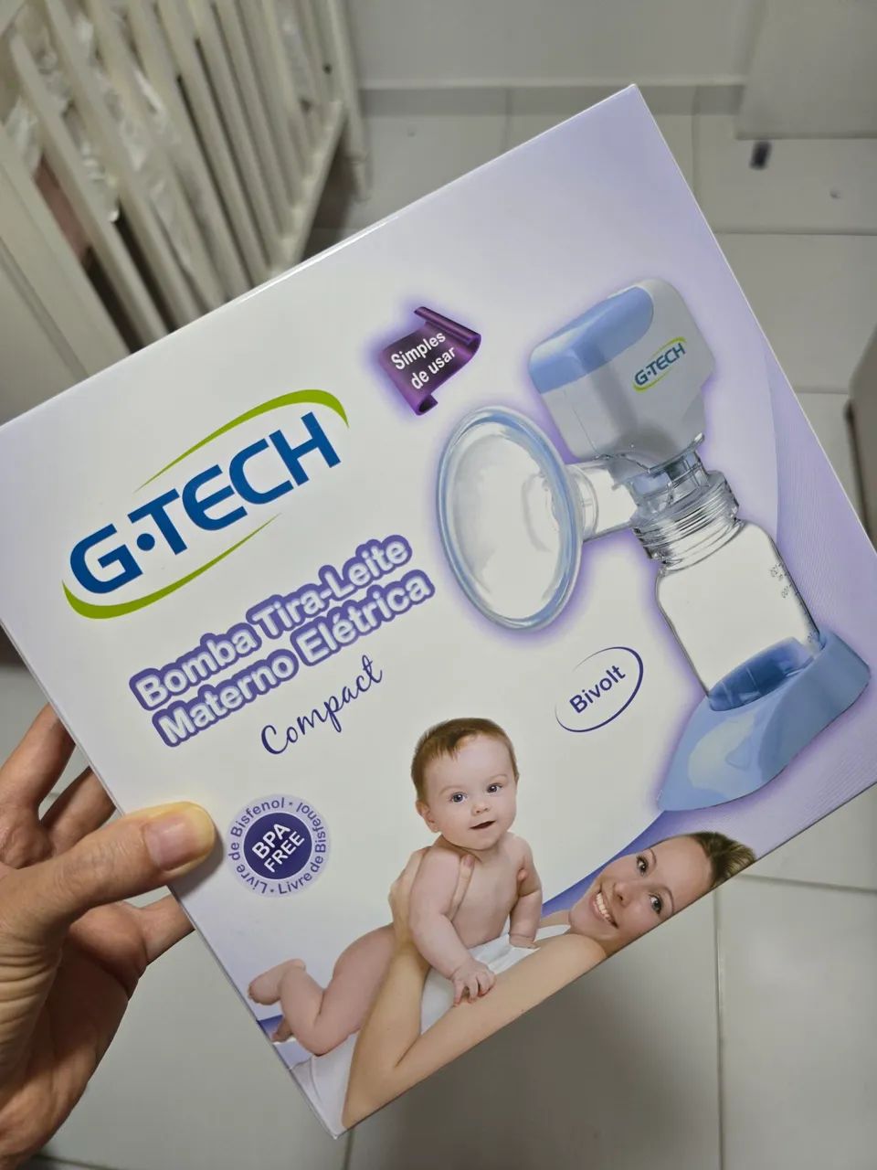 Extrator de leite elétrico G tech