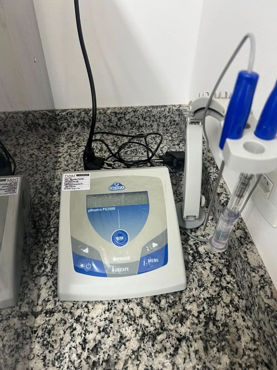 pHmetro de Bancada Microprocessado Gehaka PG2000