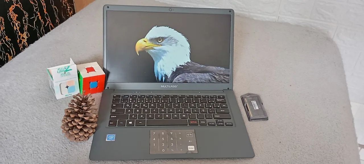 NOTBOOK MULTILASER SEMI NOVO  - Foto 4