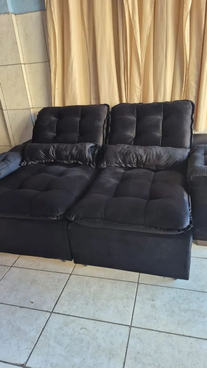 Sofa 2 lugares. Retrátil e reclinável. Premium  - Foto 3
