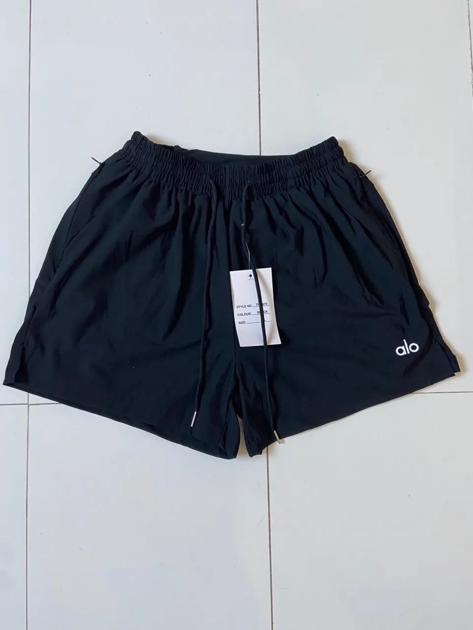 ALO Sport Short Preto - Linha Premium