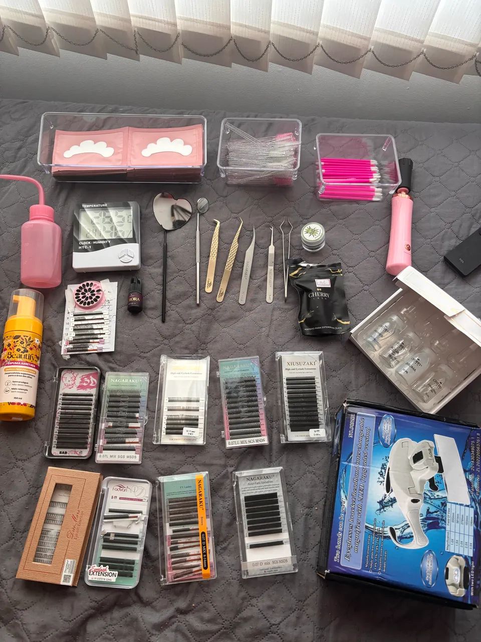 Kit extensão de cílios 