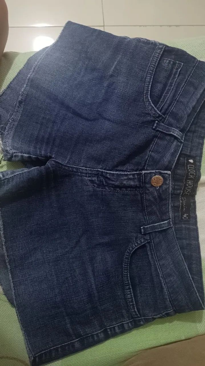 Short jeans feminino Morena Mulata número 38 e 40 - Foto 5