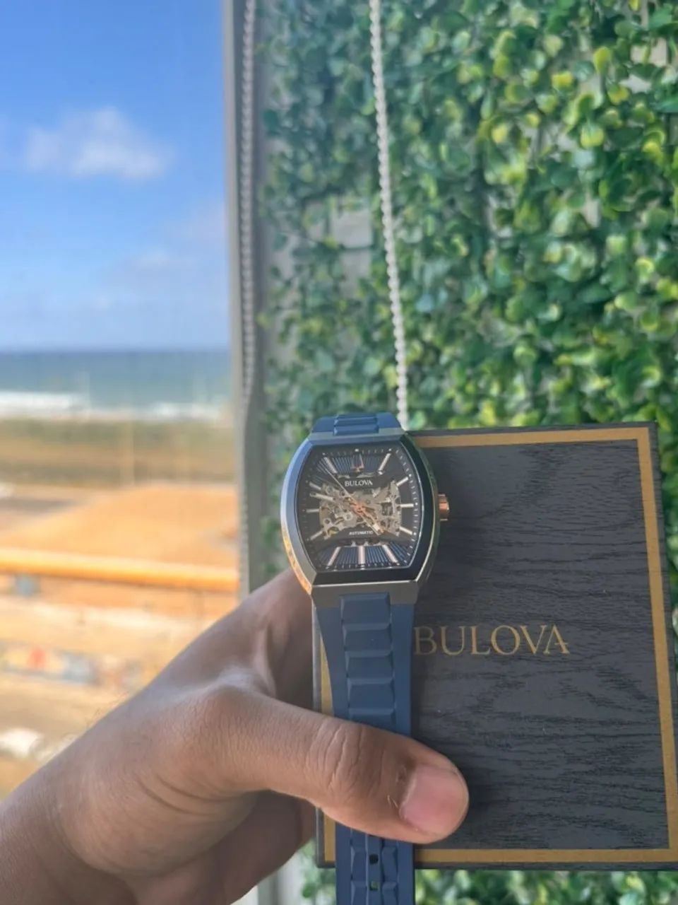 Bulova Maquina Automatic Skeleton - 98A318 - 2 Meses de Uso