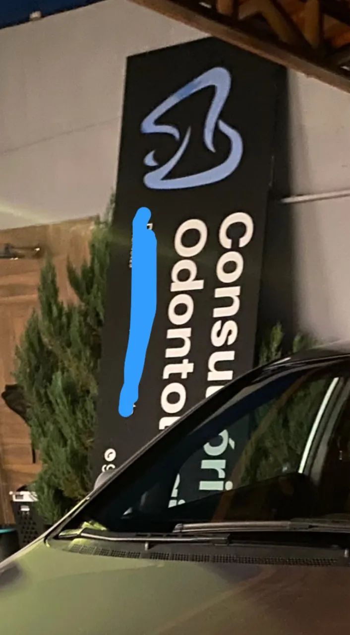 Placa ACM preta