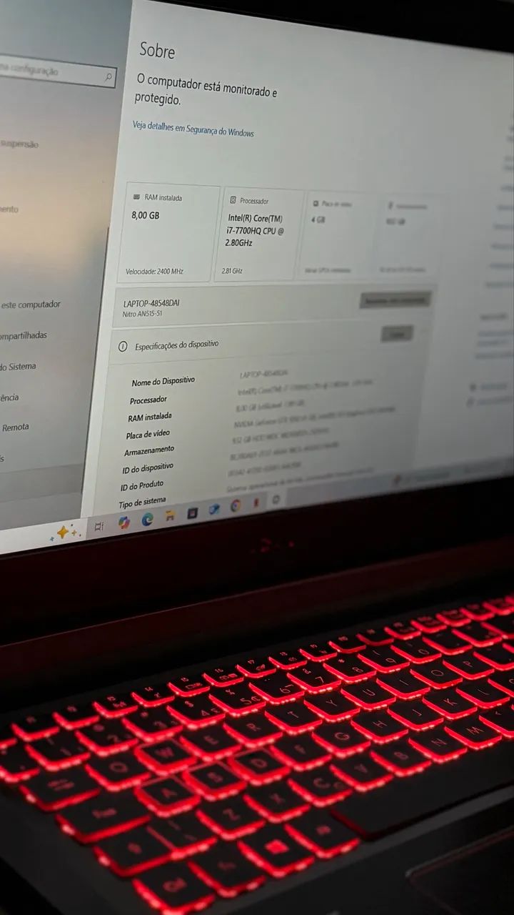 Notebook Acer Nitro 5