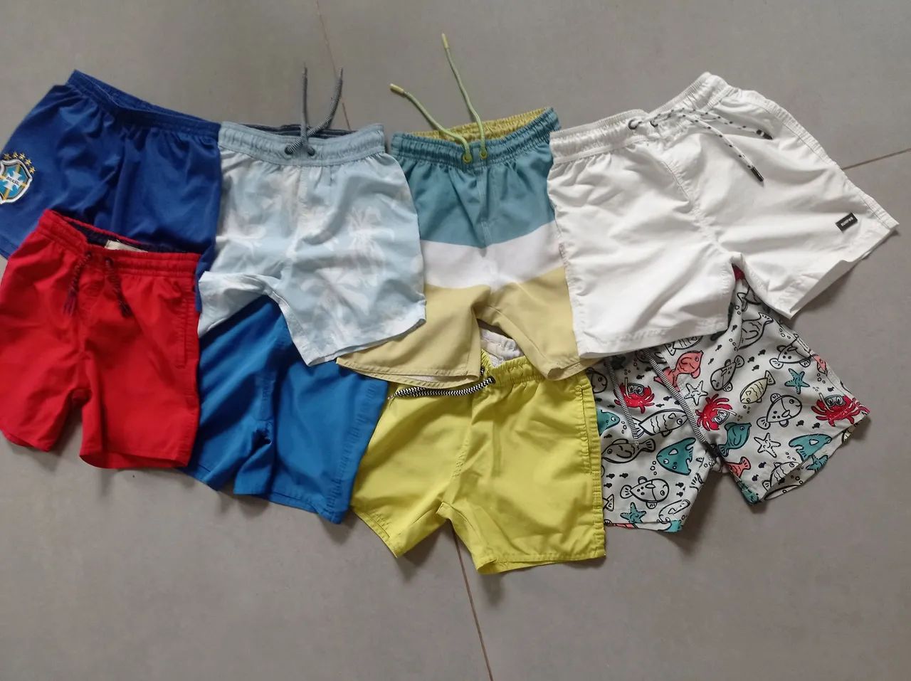 Bermuda infantil masculino 