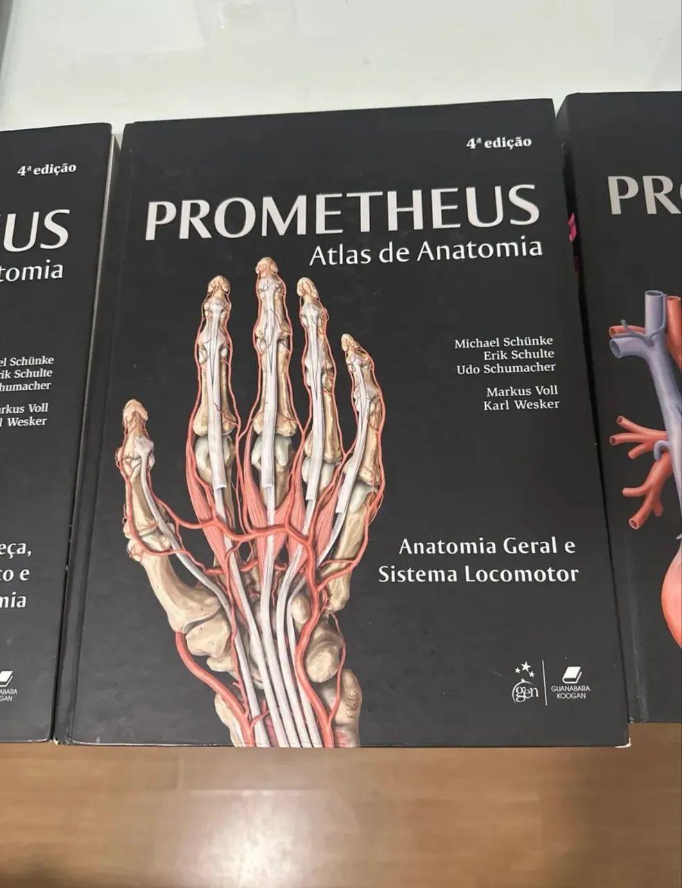 Coleção Livro Prometheus Atlas de Anatomia 4 Edição Impecável