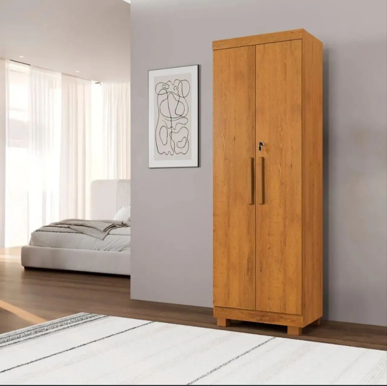 Multiuso com chave 100%MDF Novo a pronta entrega  - Foto 4