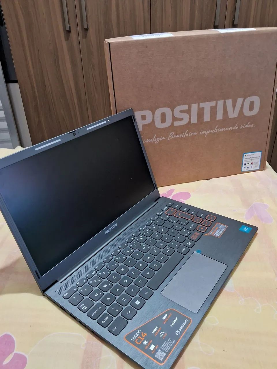 Notebook Vison C14 Celeron 4gb 128gb cinza
