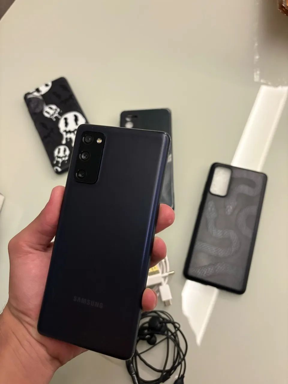 Samsung Galaxy S20 FE 5G - 128GB Azul Marinho (Completo com Caixa e NF) - Foto 3