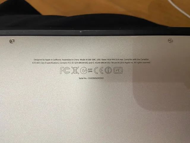 Macbook Air A1369 13'' Funcionando Tela quebrada - Foto 3
