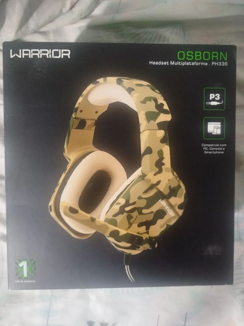 Headset gamer Warrior Osborn PH336