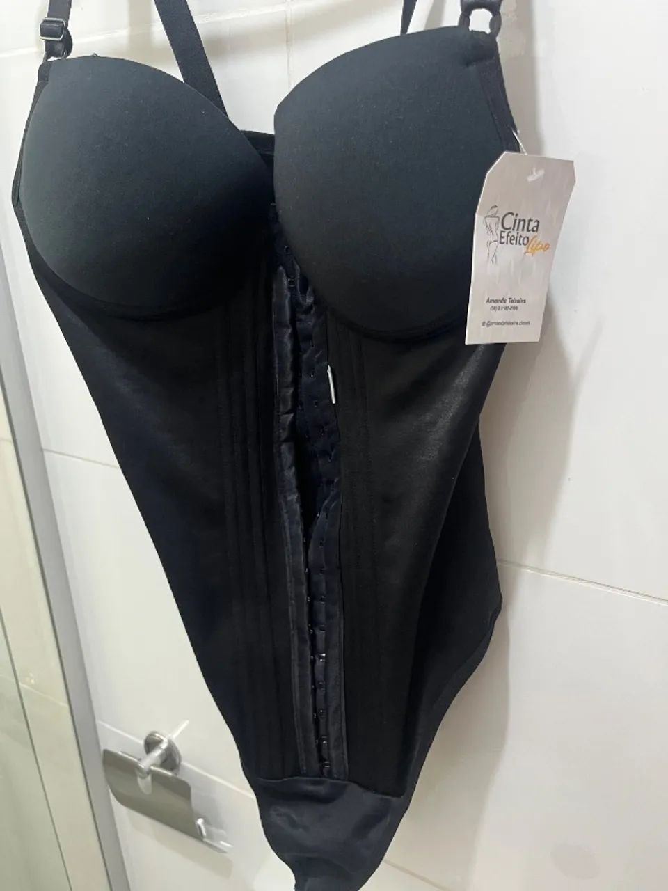 Vendo sinta estruturada com barbatanas besta P e M - Foto 3