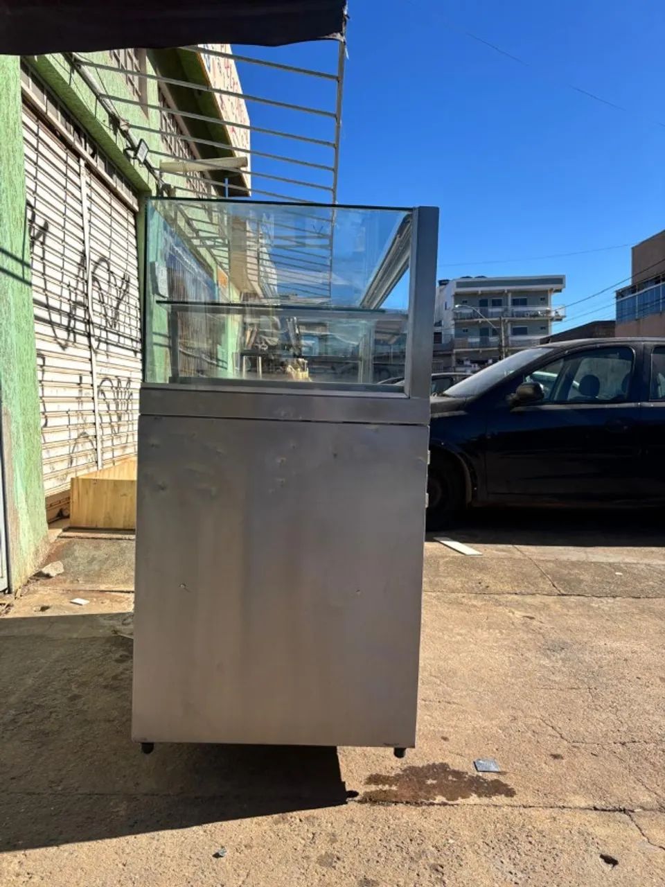 Vitrine aquecida - inox e vidro - Foto 3