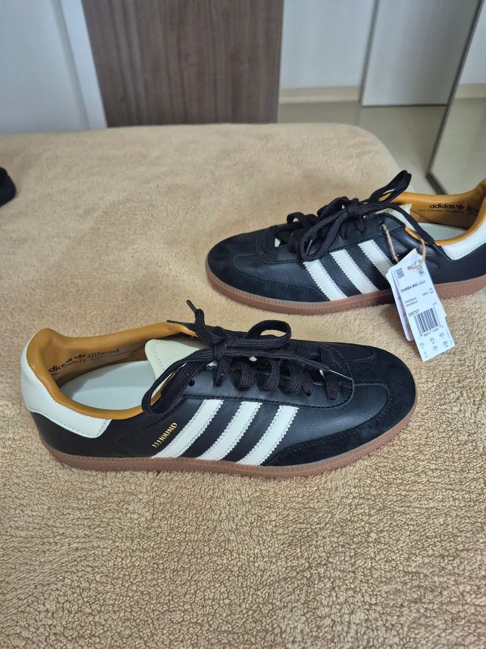 しっぽ③ Adidas colaboração JJJJound x adidas Samba OG Made in Germany