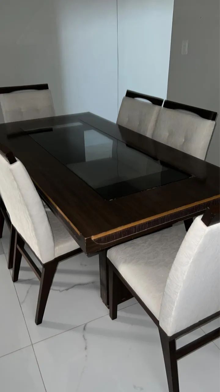 MESA DE JANTAR COM 6 CADEIRAS  - Foto 2