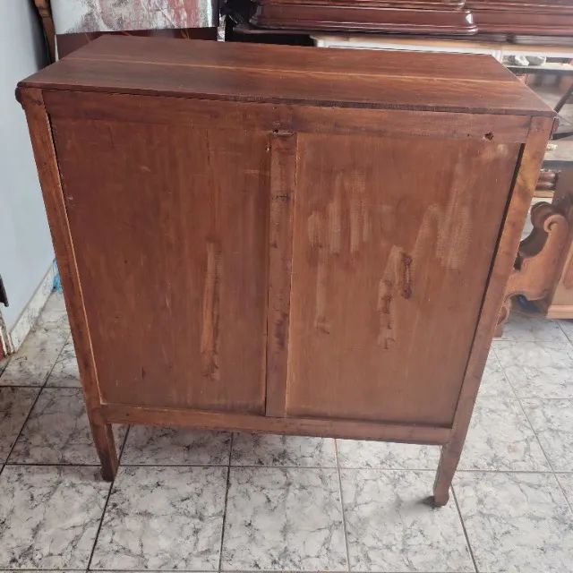 Cômoda Antiga Art Deco Madeira Maciça - Foto 5