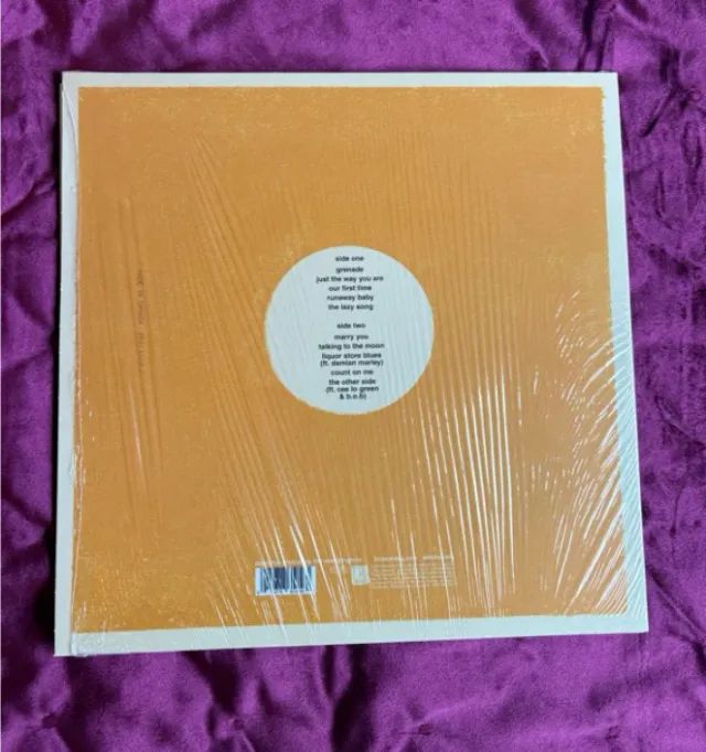 Bruno Mars Doo-Wops & Hooligans Disco de Vinil LP colorido - Foto 3
