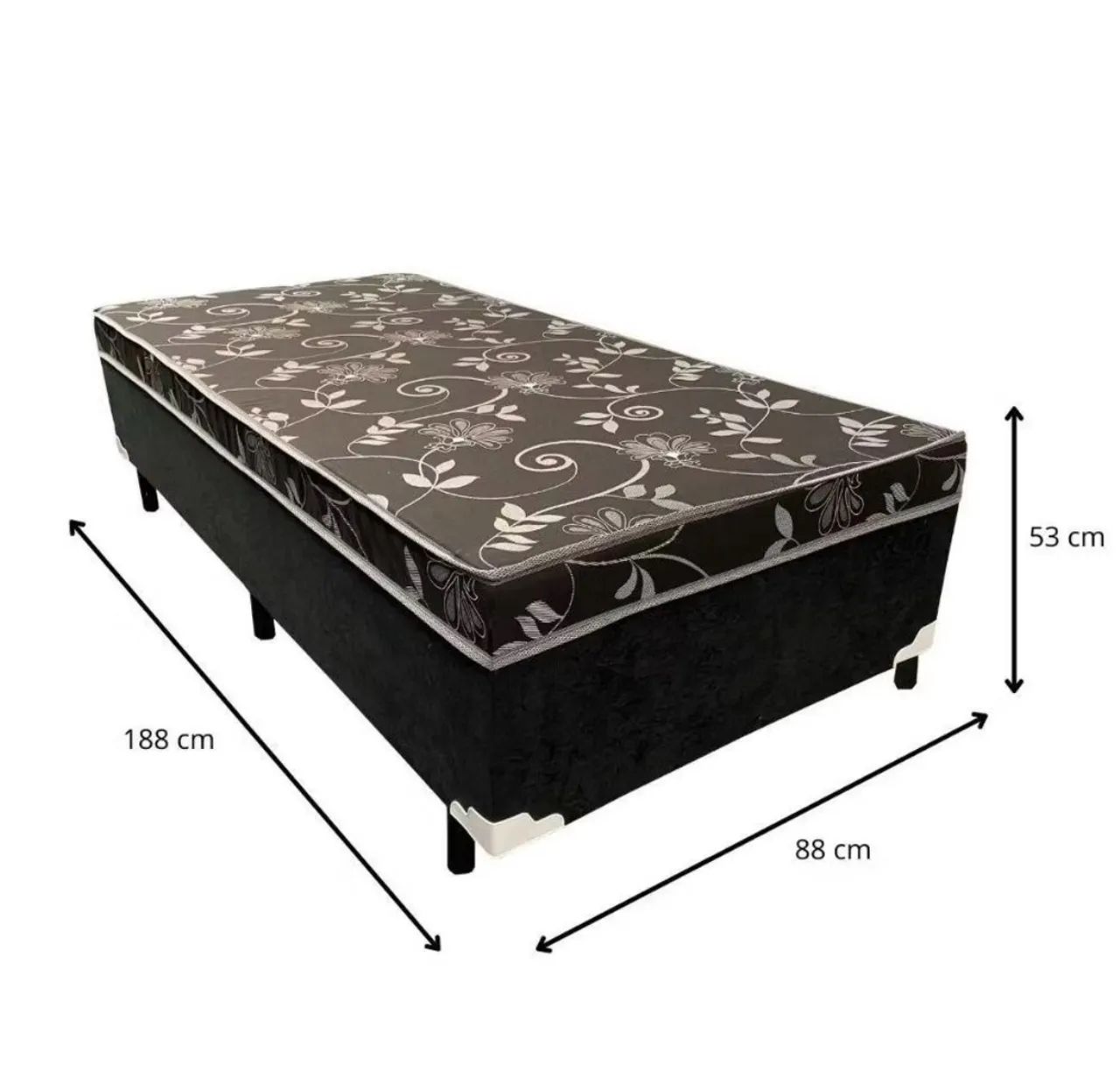 Cama box solteiro novas - Foto 2