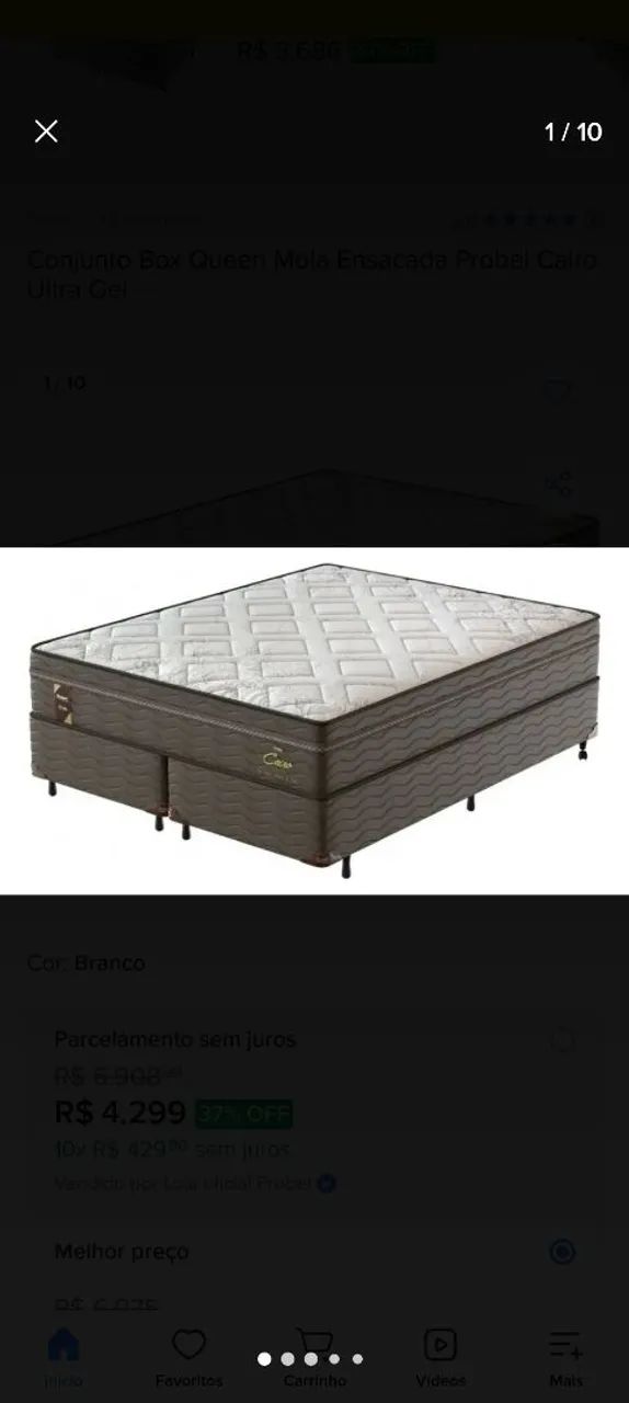 Cama box com colchão  - Foto 2