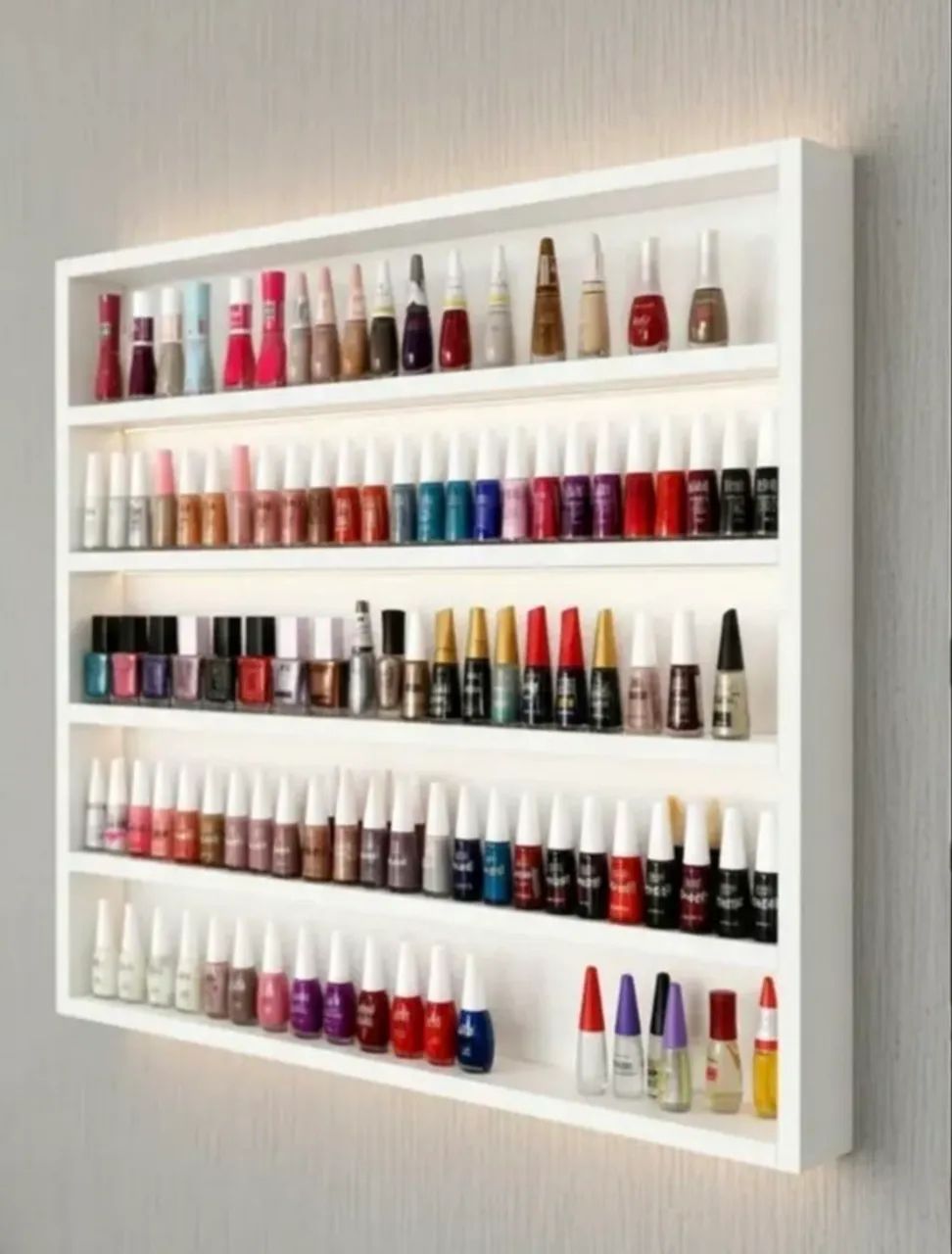 Expositor de esmaltes 100% MDF 60×60