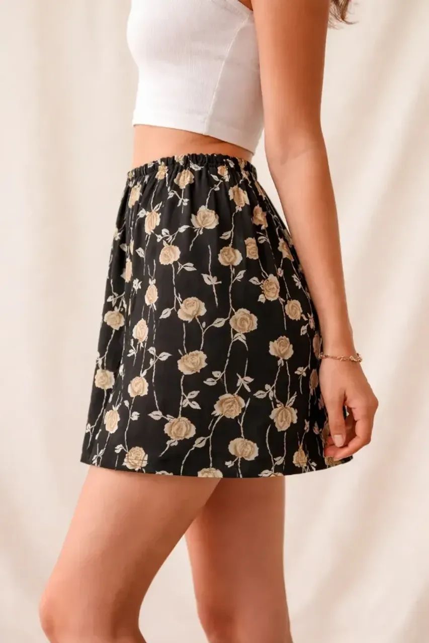 Saia estampada Tam P - Foto 2