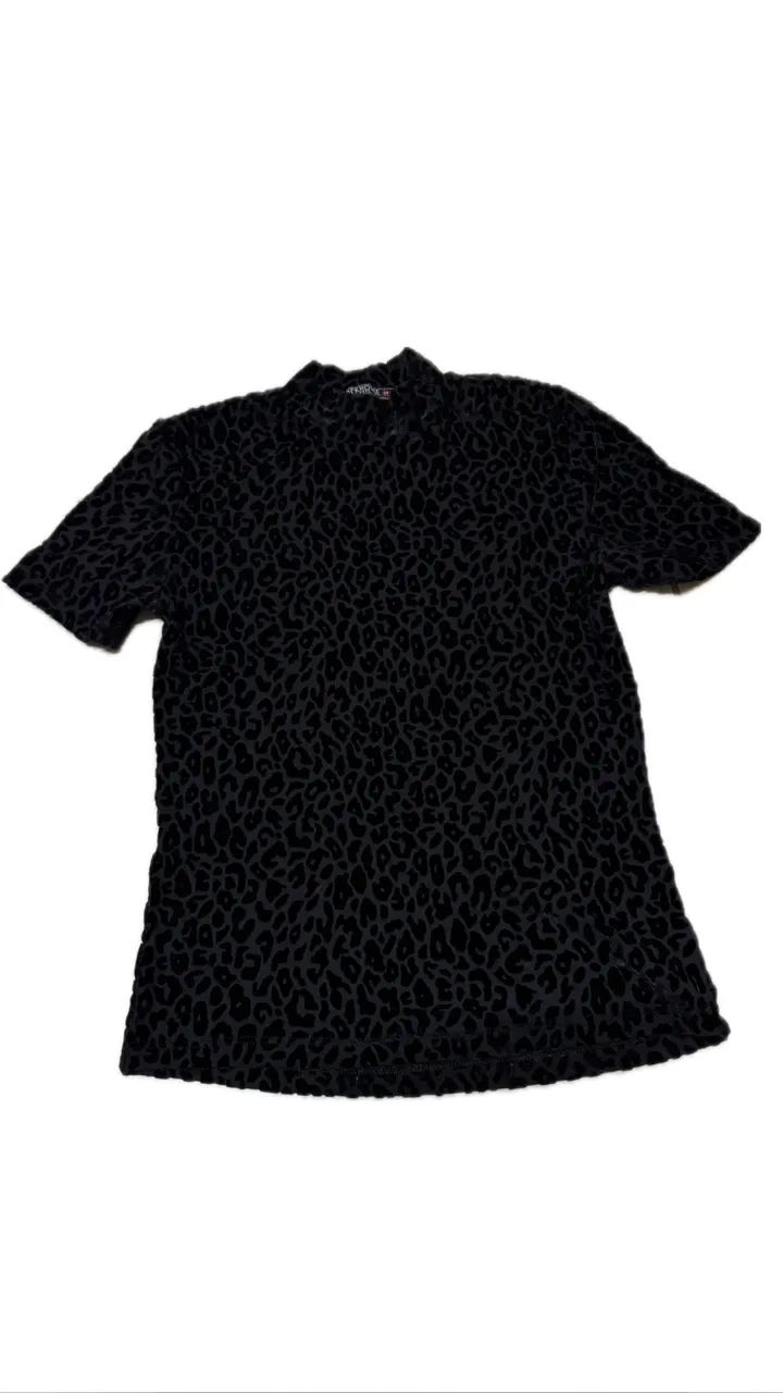 Camisa de oncinha com transparência 