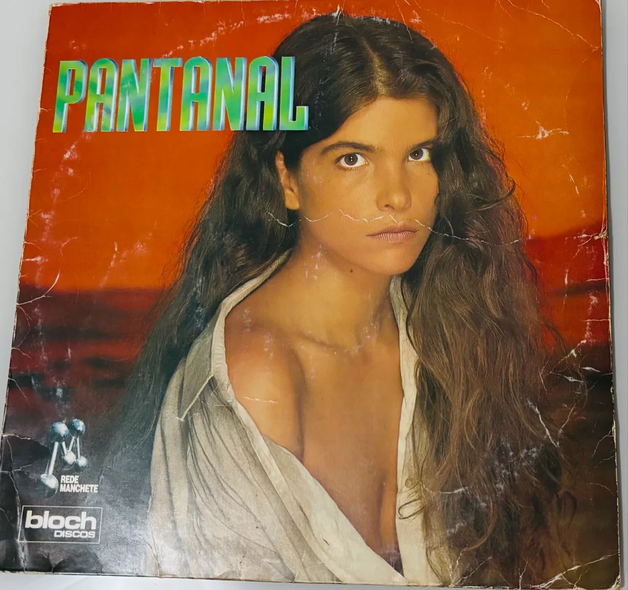 Disco de Vinil Novela Pantanal 