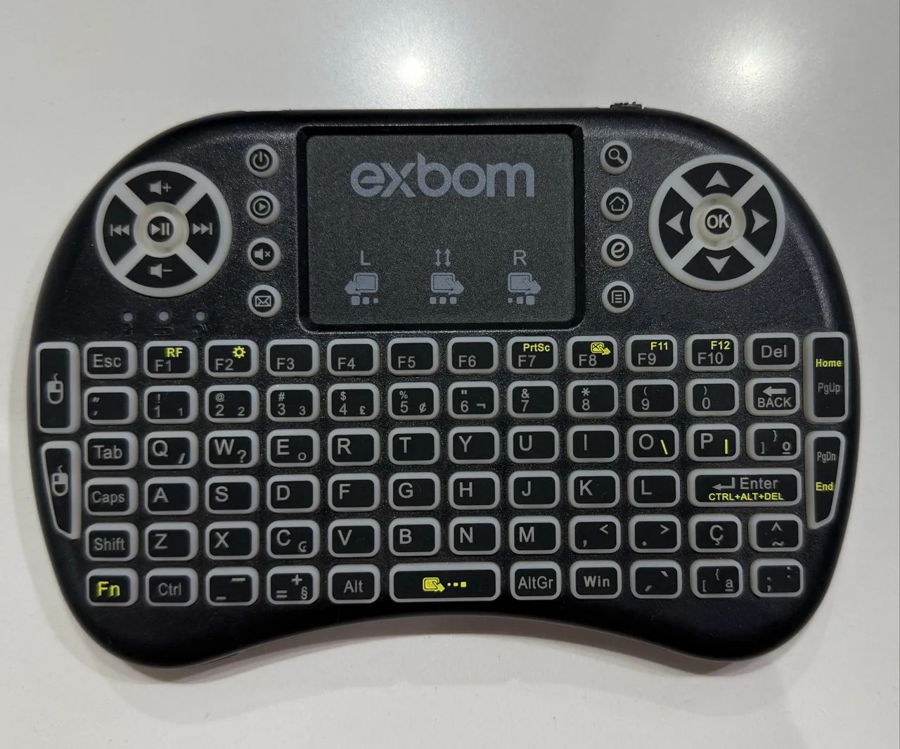 Mini teclado Exbom Sem Fio