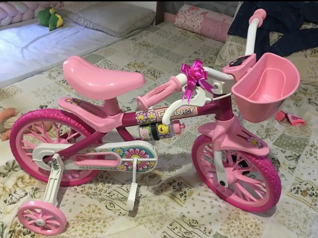 Bicicleta Nathor Flower Aro 12 Lacrada  - Foto 2