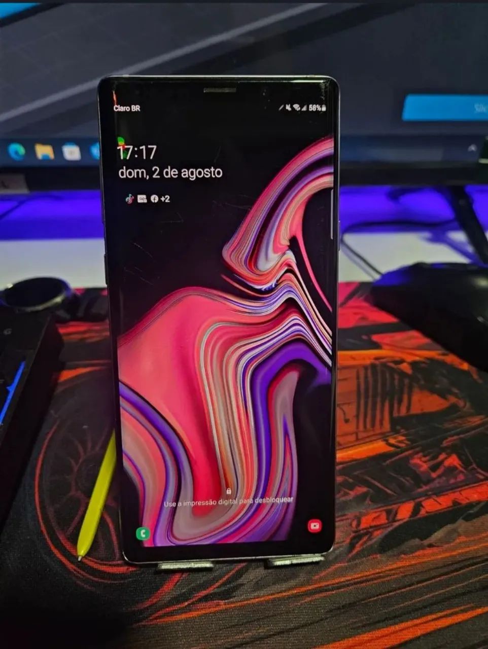 Samsung Galaxy Note 9 - Funcionando Perfeitamente! PRA HOJE