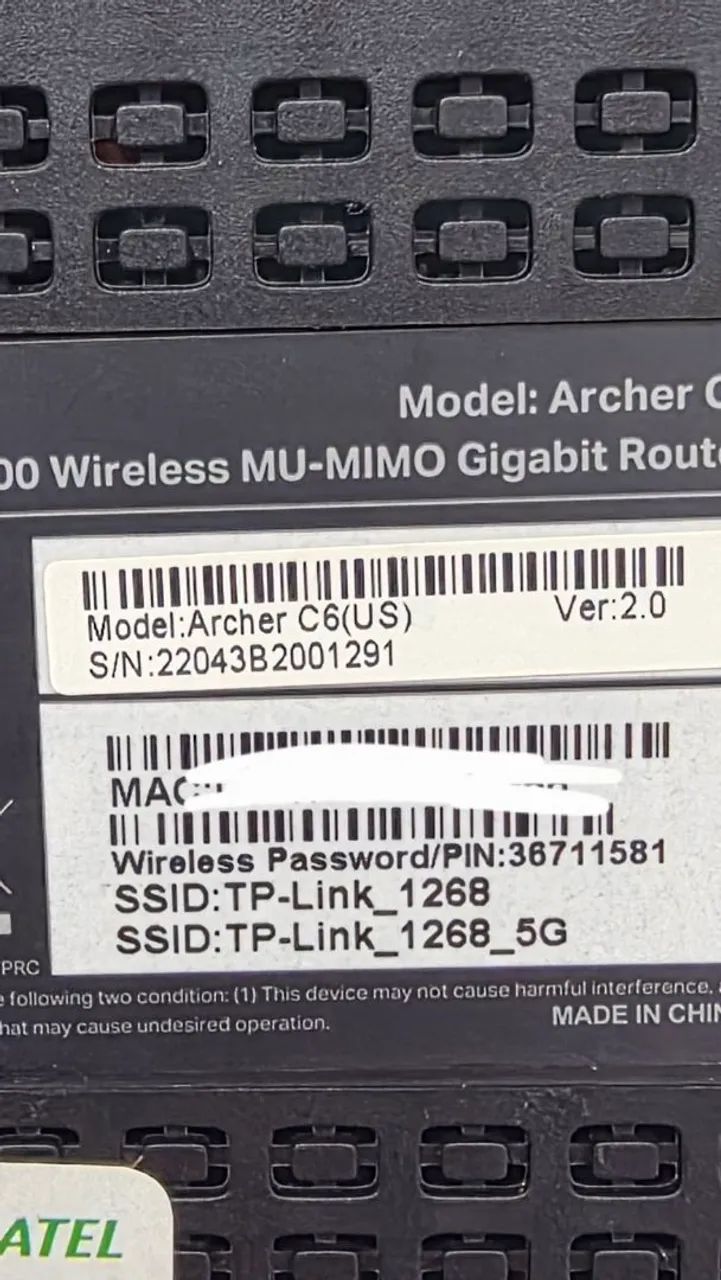 Vendo Roteador e access point tp link archer c6 - Foto 3