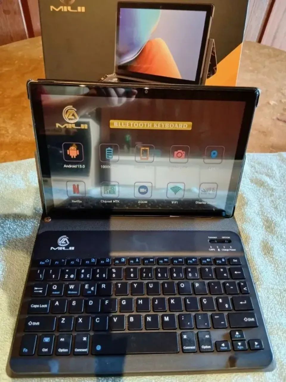Tablet Pc Mil10 Android 13 256gb Memória 6gb Ram10 Polegadas Tablet Pc Milli UNIFY - Foto 4