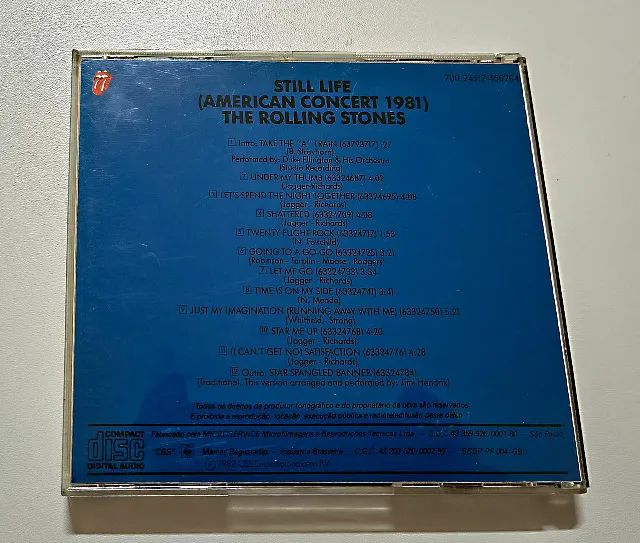 CD The Rolling Stones - Still Life - CBS - Ind. Brasileira - Foto 3