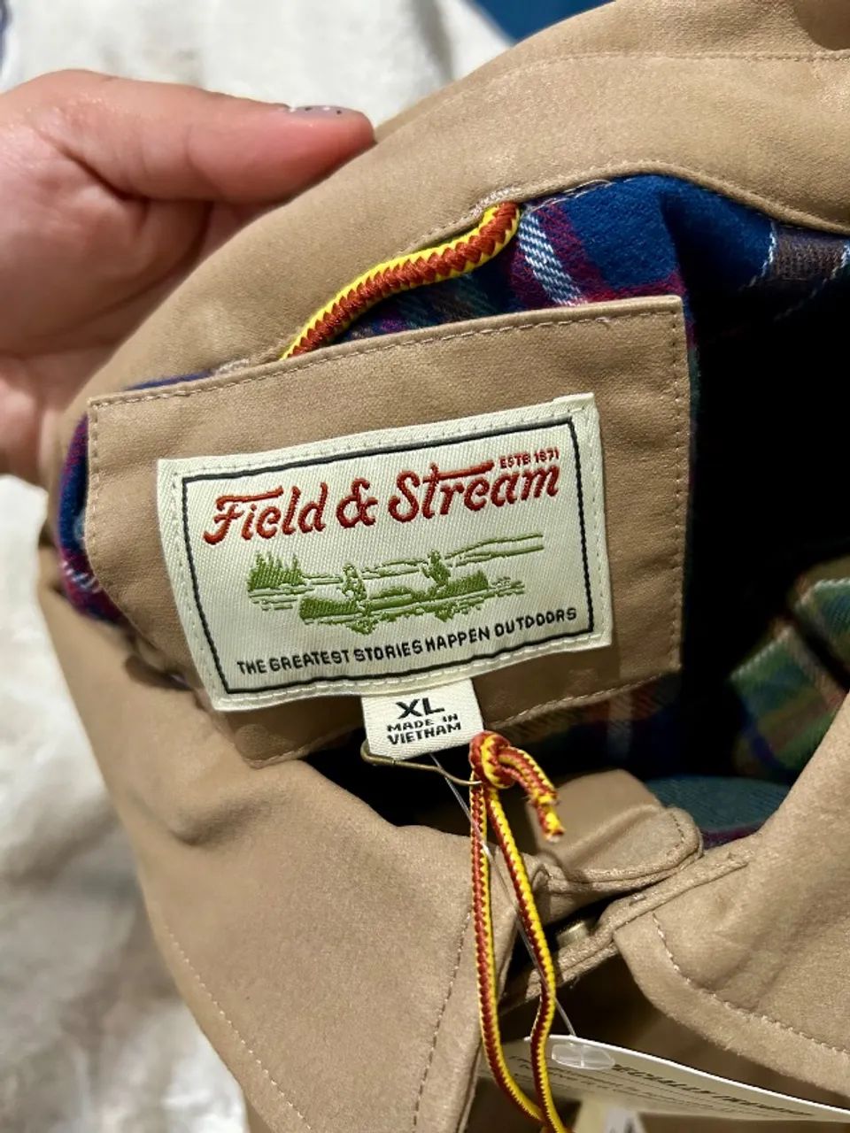 Jaqueta field e stream 