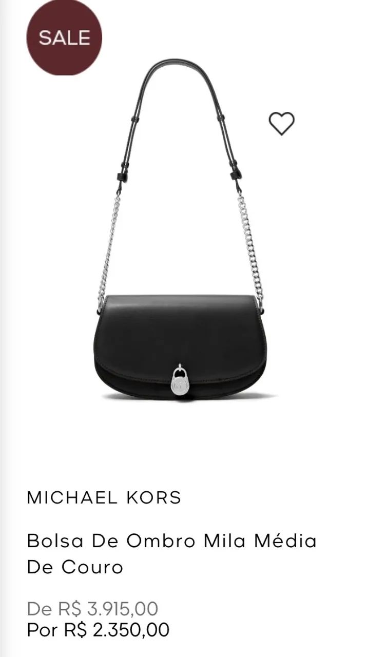 Bolsa Michael Kors Preta Nova Original - Foto 4