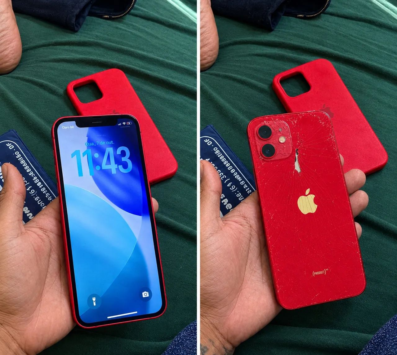 iPhone 12 RED 64gb - Celulares e Smartphones - Vila Nova (São