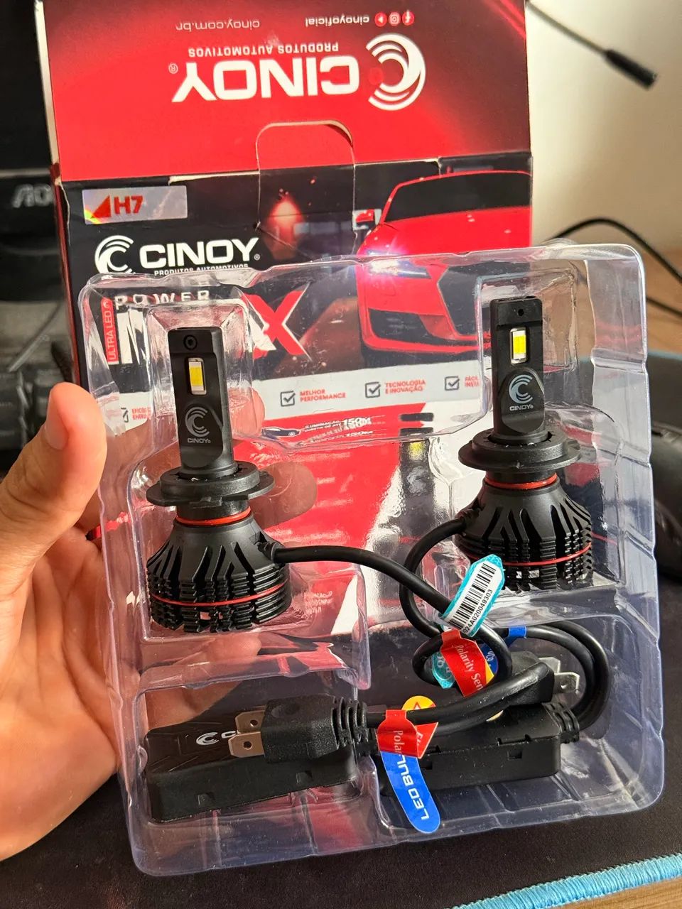 Ultra Led Cinoy H7 novo - Foto 4
