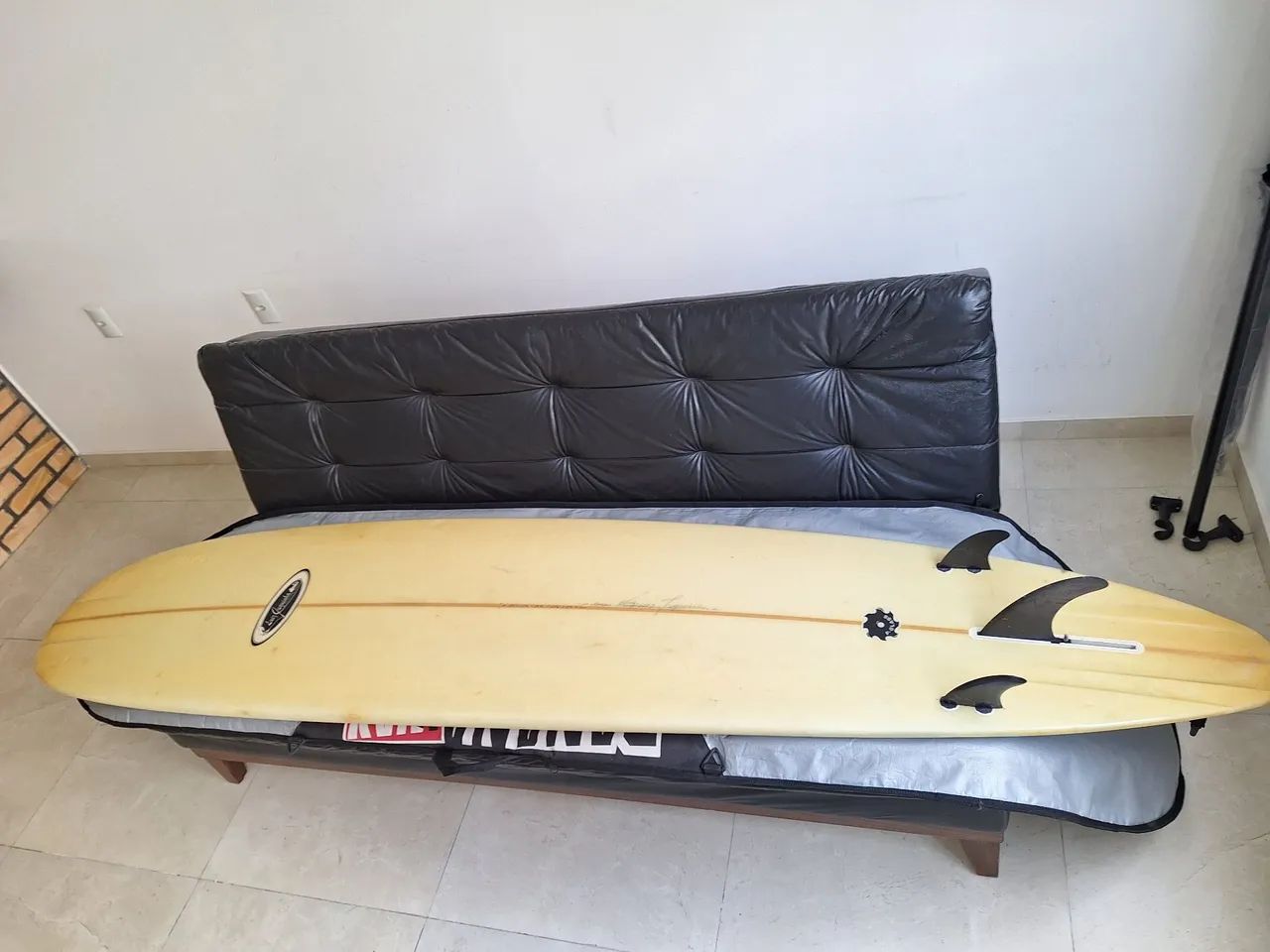 PRANCHA LONGBOARD 9'1 MAIS CAPA PROTETORA - Foto 3