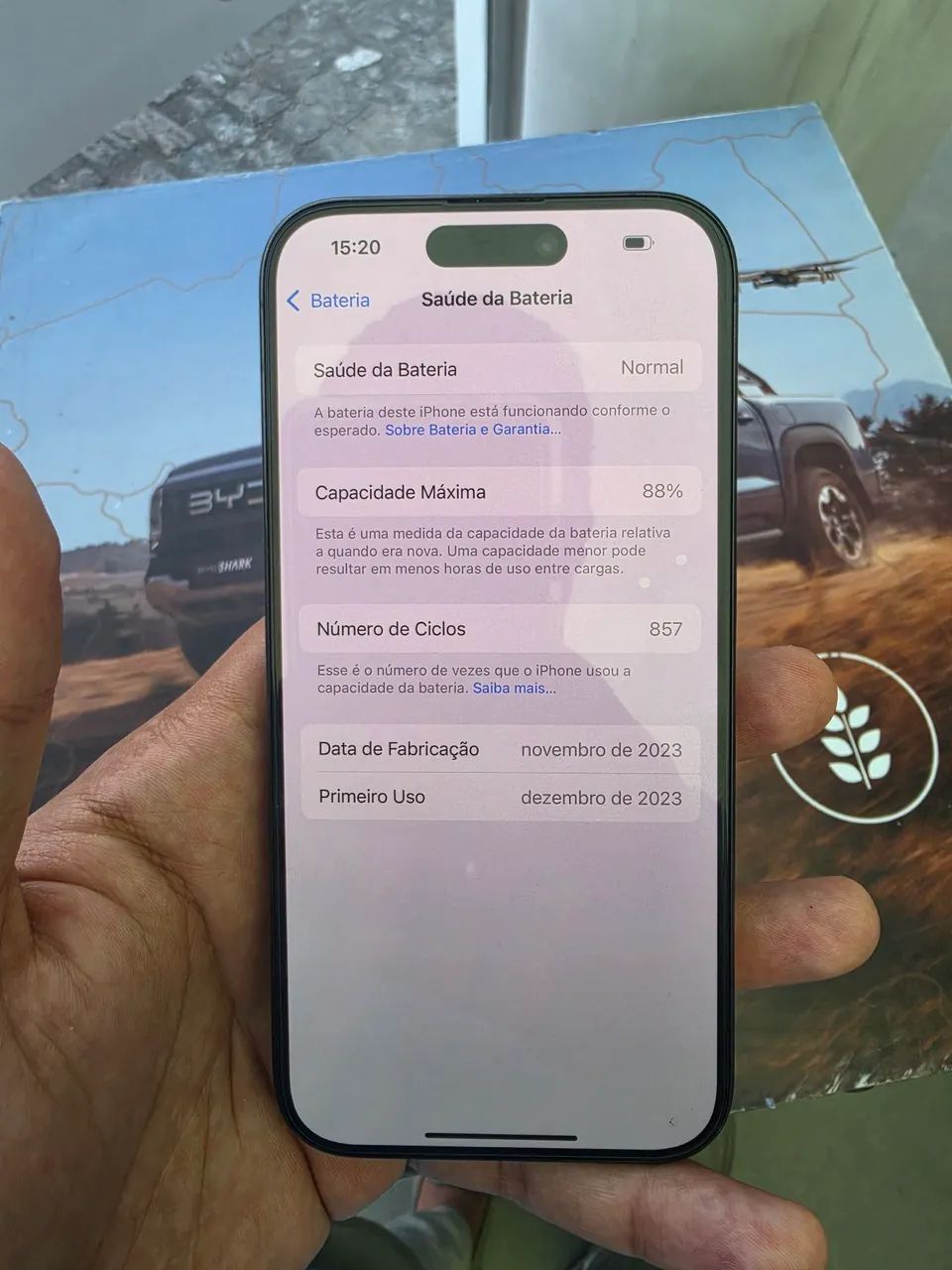 IPHONE 15 PRO 128 CONSERVADO - Foto 4
