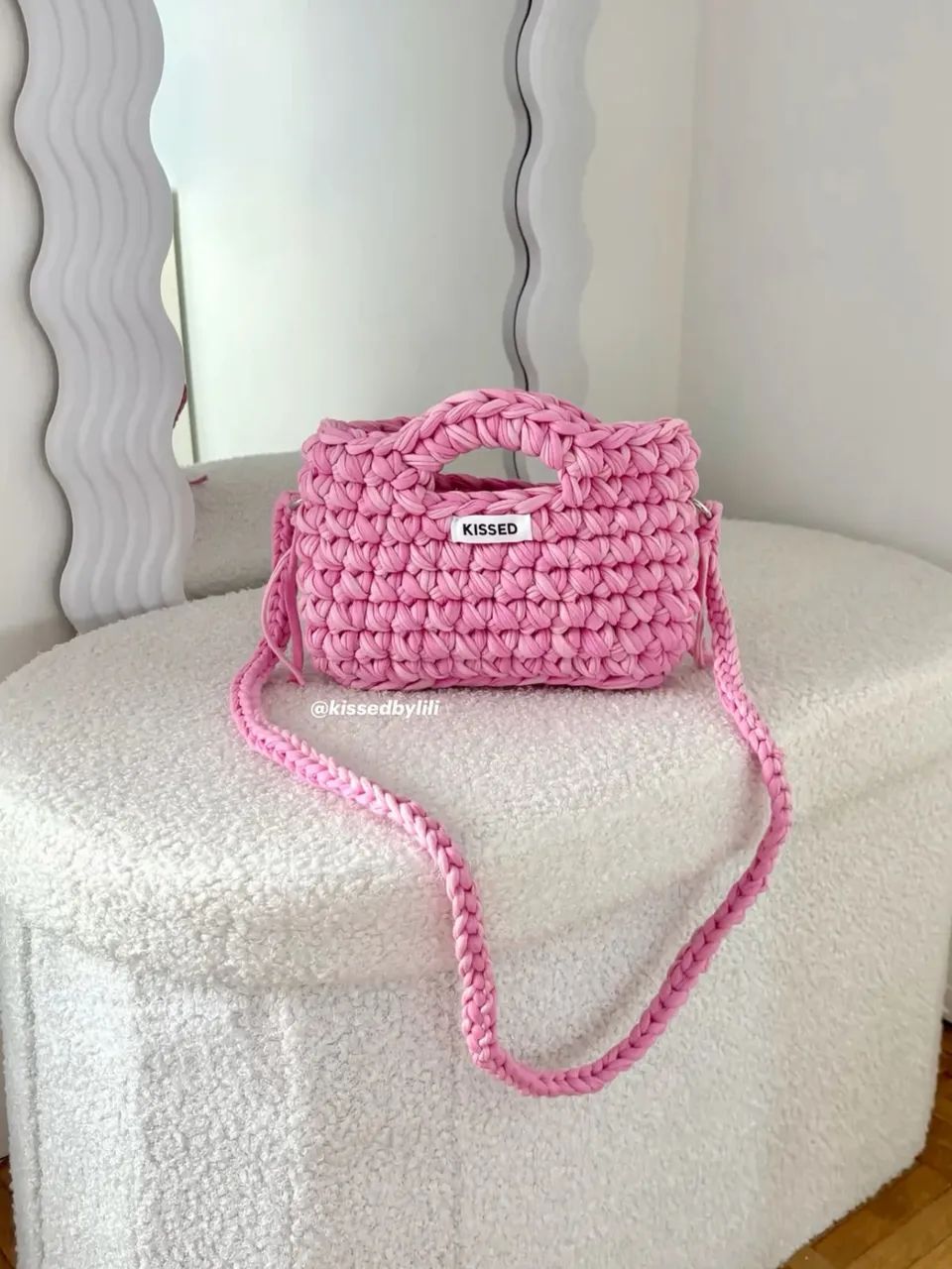 Bolsa- bolsas em crochê  - Foto 5