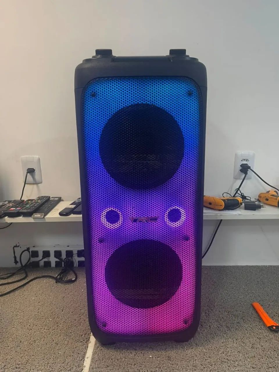 Caixa bluetooth 1000 watts modelo trc 5590 - Foto 3