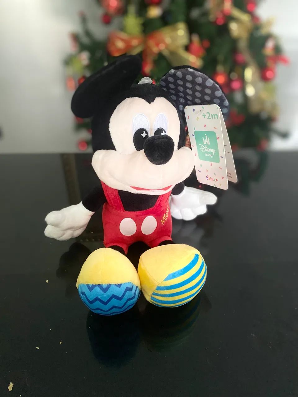 Mickey pelúcia treme treme 