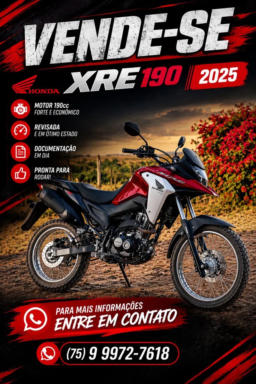 HONDA XRE 190cc  - Foto 2