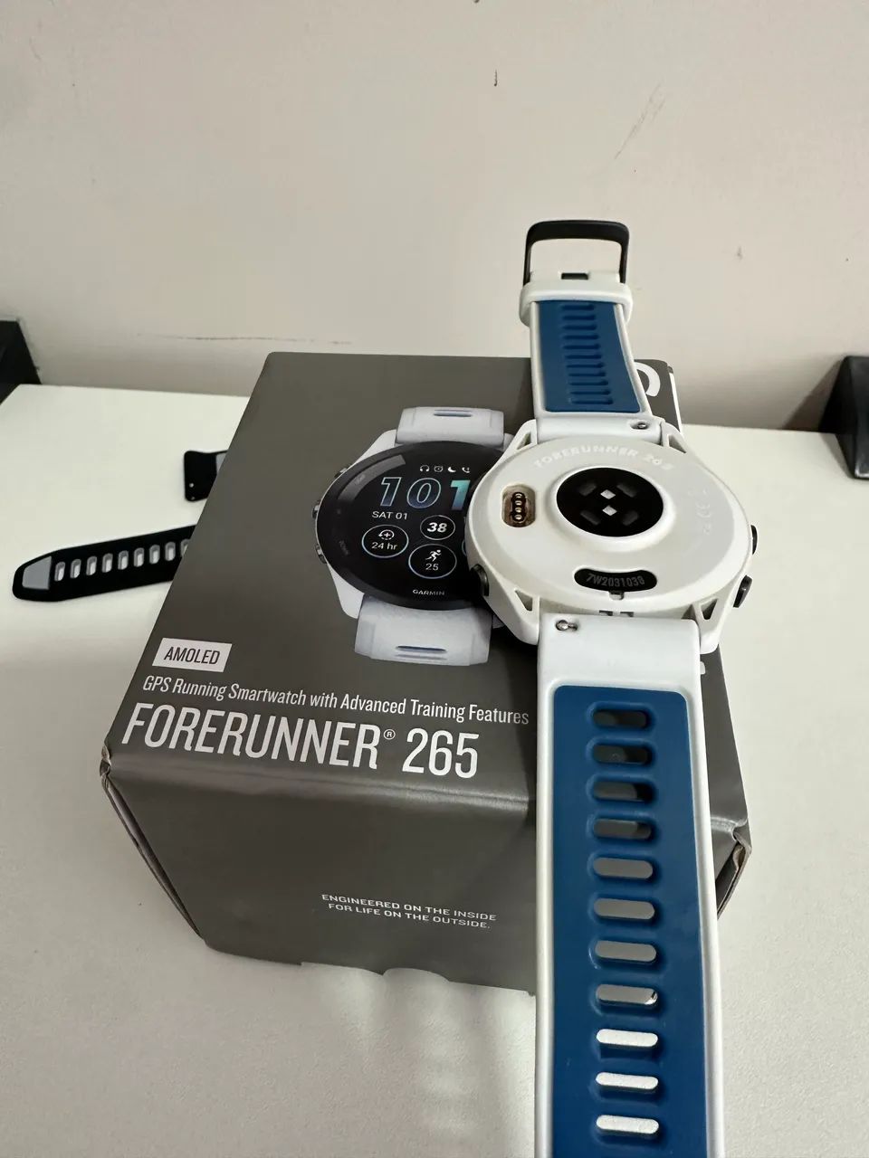 Garmin Forerunner 265  - Branco  - Foto 3