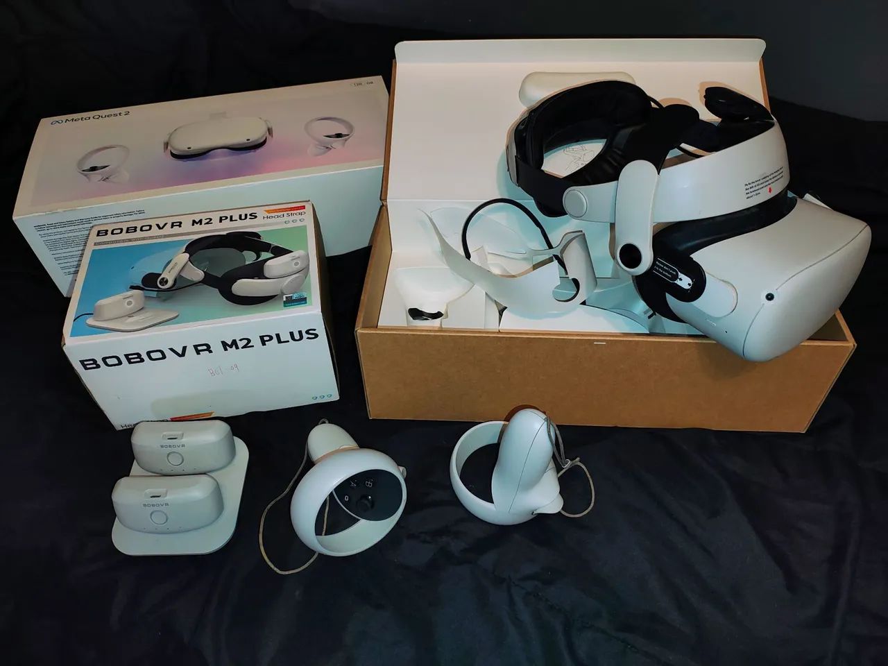 ÓCULOS META QUEST 2 + BOBOVR M2 PLUS - Consoles de Vídeo Game