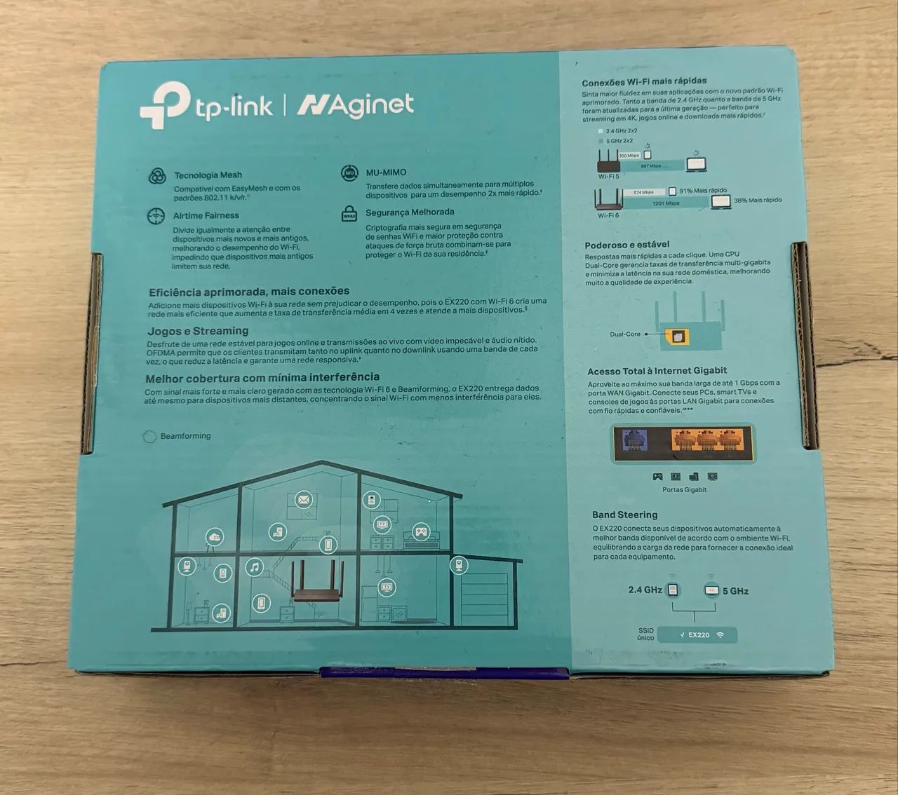 Roteador tp-link mesh ax1800 - Foto 5